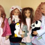 Мои девочки 2004 Ella, Liri, Emmi и Ineke от Annette Himstedt