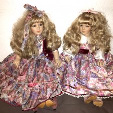 Мои два итальянских цветка от Bruno Sacchi фирмы FIBA