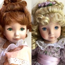 Лаванда, Крем и Персики от Dianna Effner