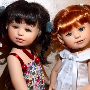 Две виниловые крохи SuiLi и Sarah от Gabriele Muller