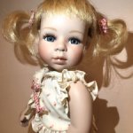 Очаровашка Пэгги полностью фарфоровая