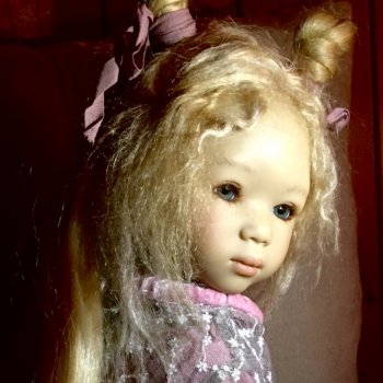 Polly с золотыми волосами 2003 от Annette Himstedt