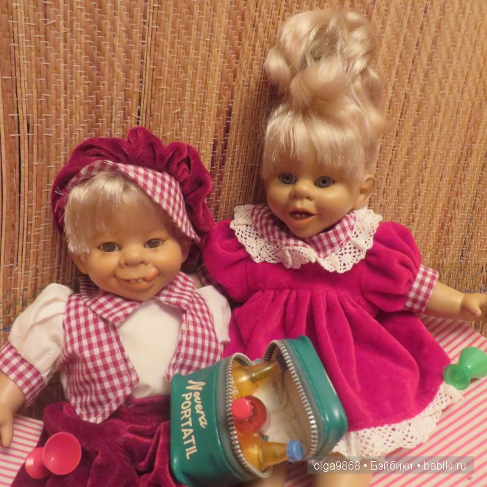 Малышня на отдыхе — Характерные испанские куклы: пупсы с мимикой