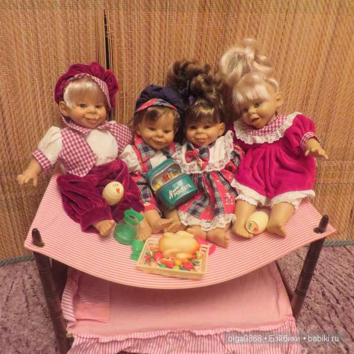 Малышня на отдыхе — Характерные испанские куклы: пупсы с мимикой