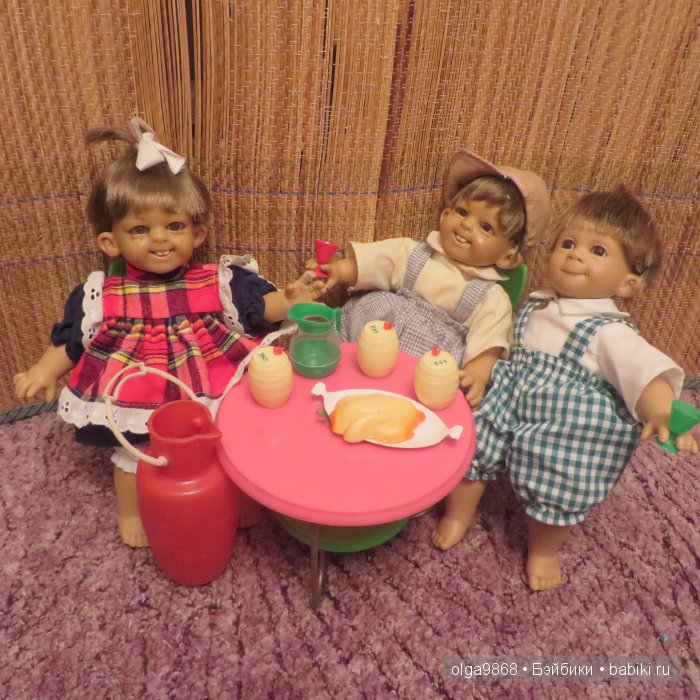 Малышня на отдыхе — Характерные испанские куклы: пупсы с мимикой