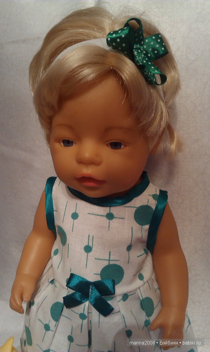 Летние платья для Baby born