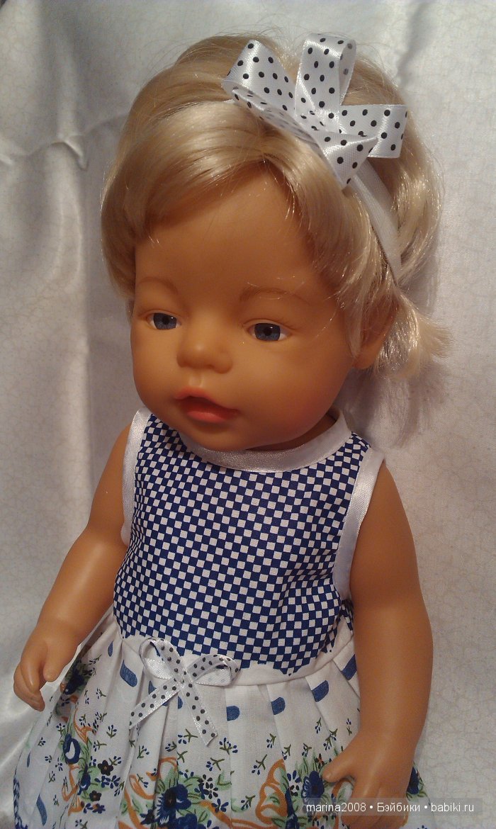 Летние платья для Baby born (фото 5)