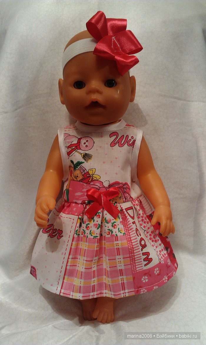 Летние платья для Baby born