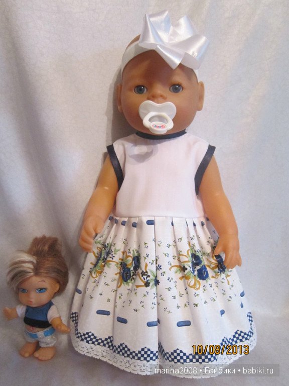 Летние платья для Baby born