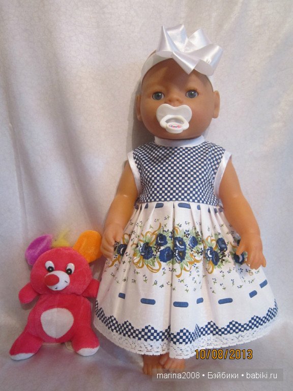 Летние платья для Baby born (фото 10)