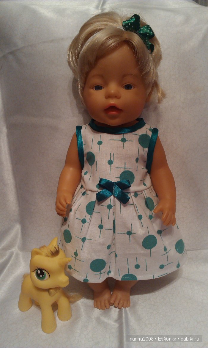 Летние платья для Baby born