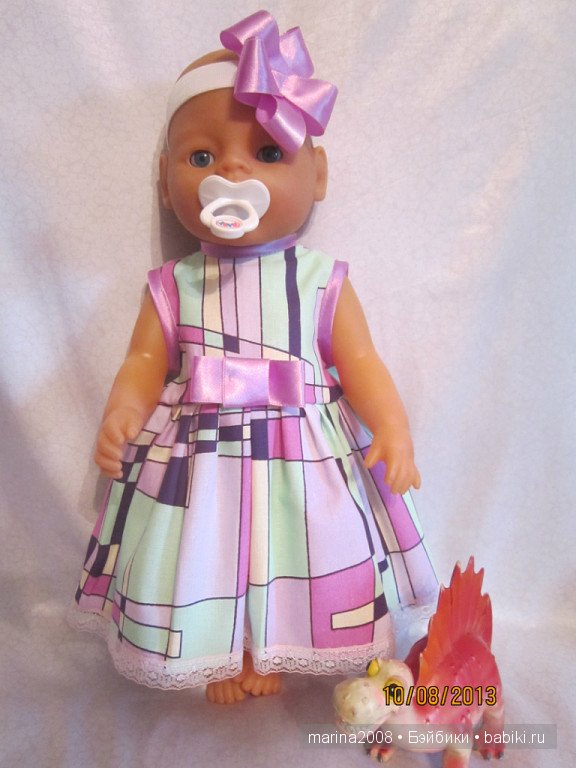 Летние платья для Baby born