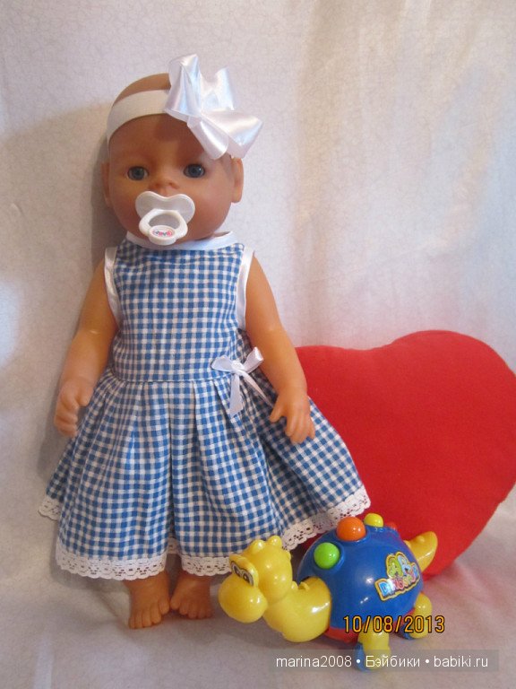 Летние платья для Baby born