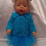 Вязаные костюмчики для Baby Born