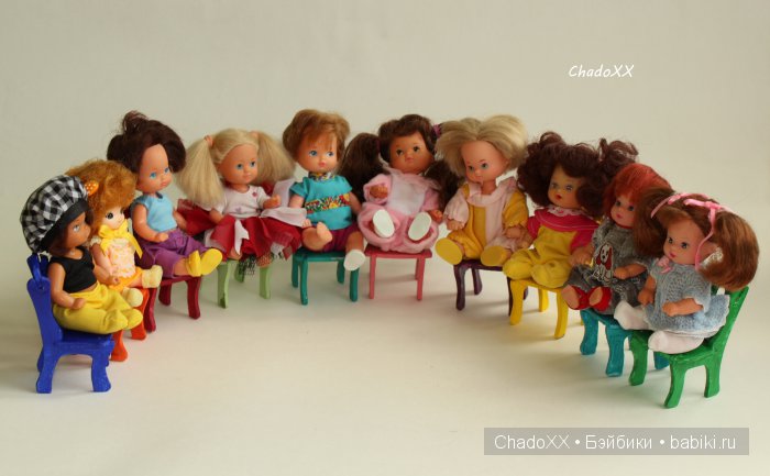 Большой мир маленьких кукол. Часть 13. Розебадики