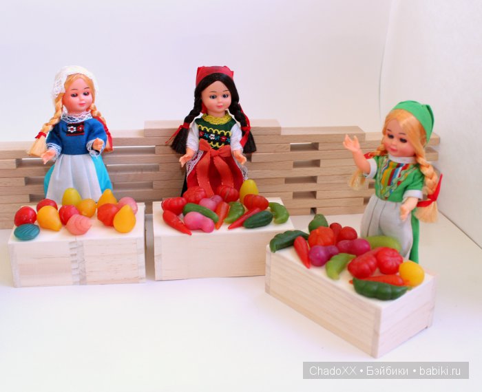 Большой мир маленьких кукол. Часть 15. Дружба народов: Nationality dolls