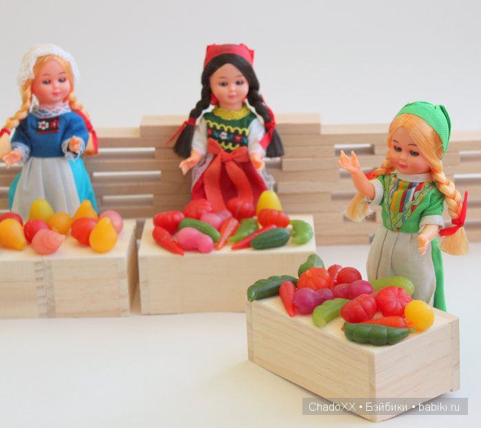 Большой мир маленьких кукол. Часть 15. Дружба народов: Nationality dolls