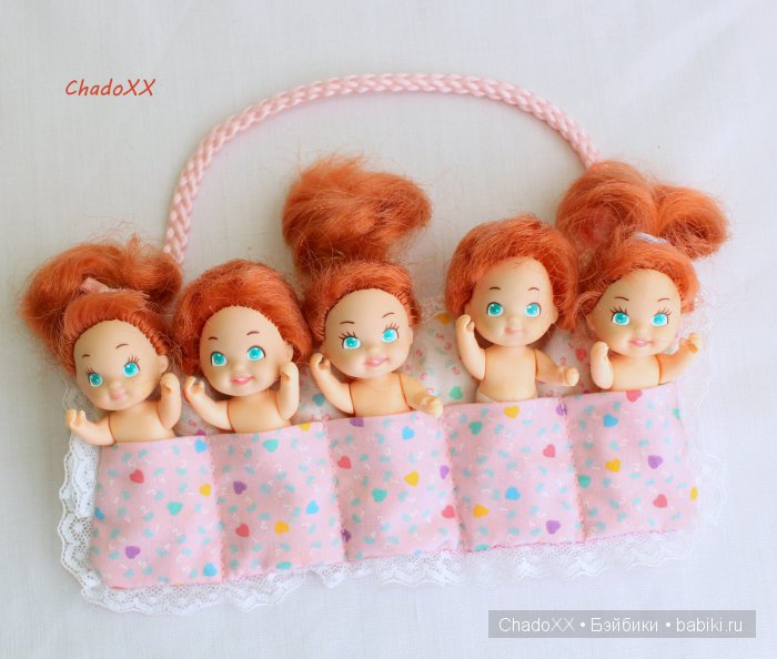 Большой мир маленьких кукол. Часть 22. Пятерняшки Tyco Quints-всё о них (фото 6)