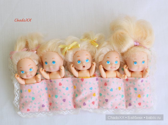 Большой мир маленьких кукол. Часть 22. Пятерняшки Tyco Quints-всё о них (фото 9)