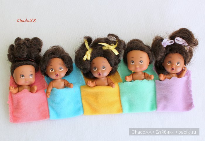 Большой мир маленьких кукол. Часть 22. Пятерняшки Tyco Quints-всё о них (фото 10)