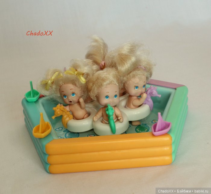 Большой мир маленьких кукол. Часть 22. Пятерняшки Tyco Quints-всё о них