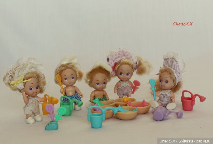 Большой мир маленьких кукол. Часть 22. Пятерняшки Tyco Quints-всё о них