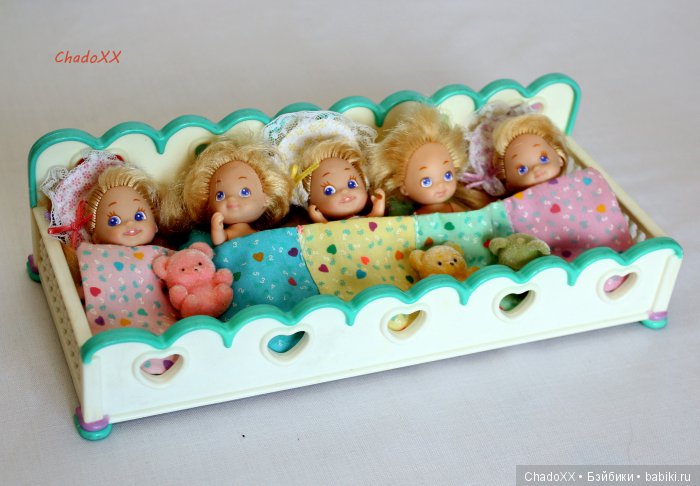 Большой мир маленьких кукол. Часть 22. Пятерняшки Tyco Quints-всё о них