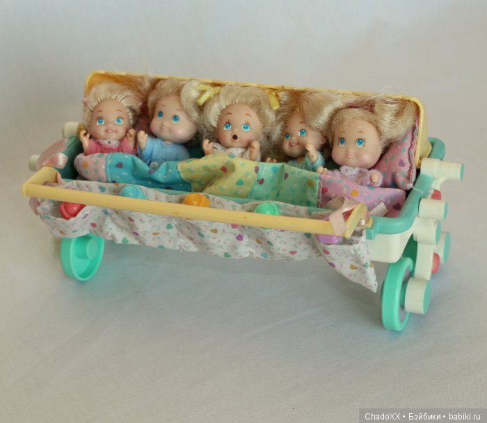 Большой мир маленьких кукол. Часть 22. Пятерняшки Tyco Quints-всё о них