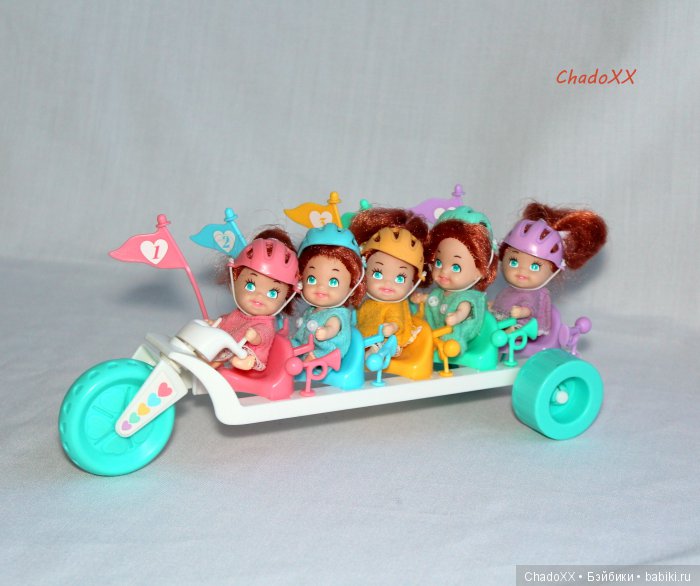 Большой мир маленьких кукол. Часть 22. Пятерняшки Tyco Quints-всё о них