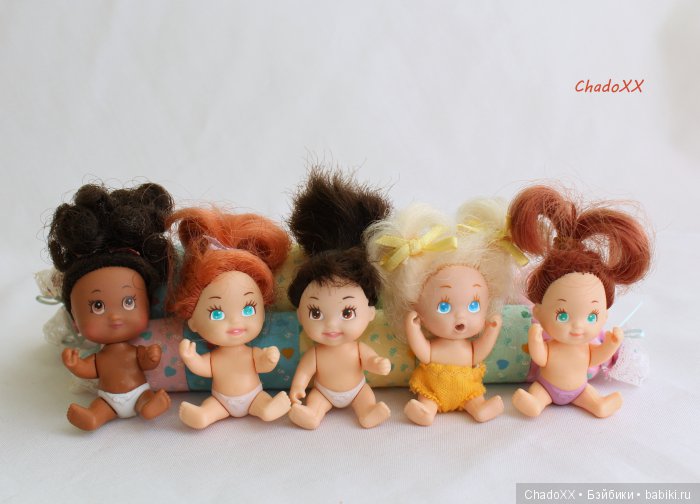 Большой мир маленьких кукол. Часть 22. Пятерняшки Tyco Quints-всё о них (фото 4)