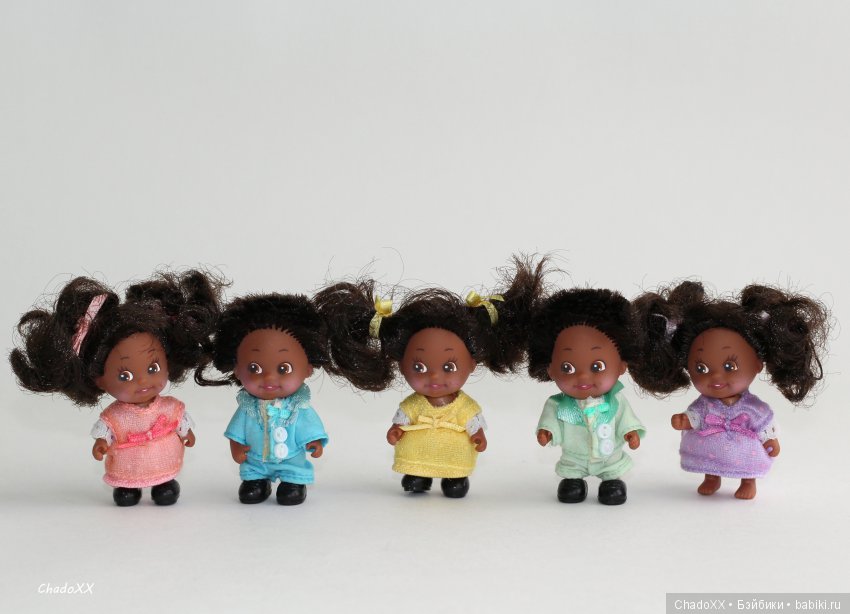 Такие разные мини-куклы! Сто новеньких малявок. Часть 1