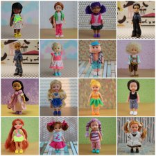 100 новых мини-кукол ... и ещё чуть-чуть. Часть 3