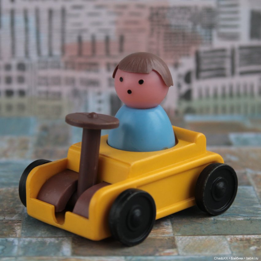 Пробки в городе! Игрушечки серии "Город пробок" из СССР