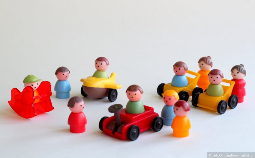 Пробки в городе! Игрушечки серии "Город пробок" из СССР