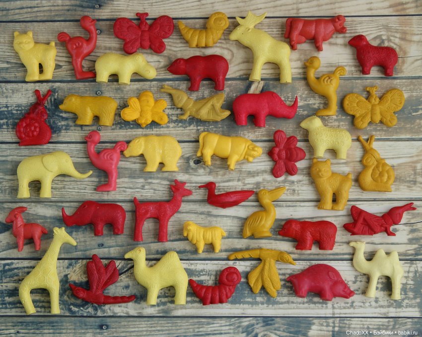 Друзья детства. Моя коллекция мини-зверушек СССР