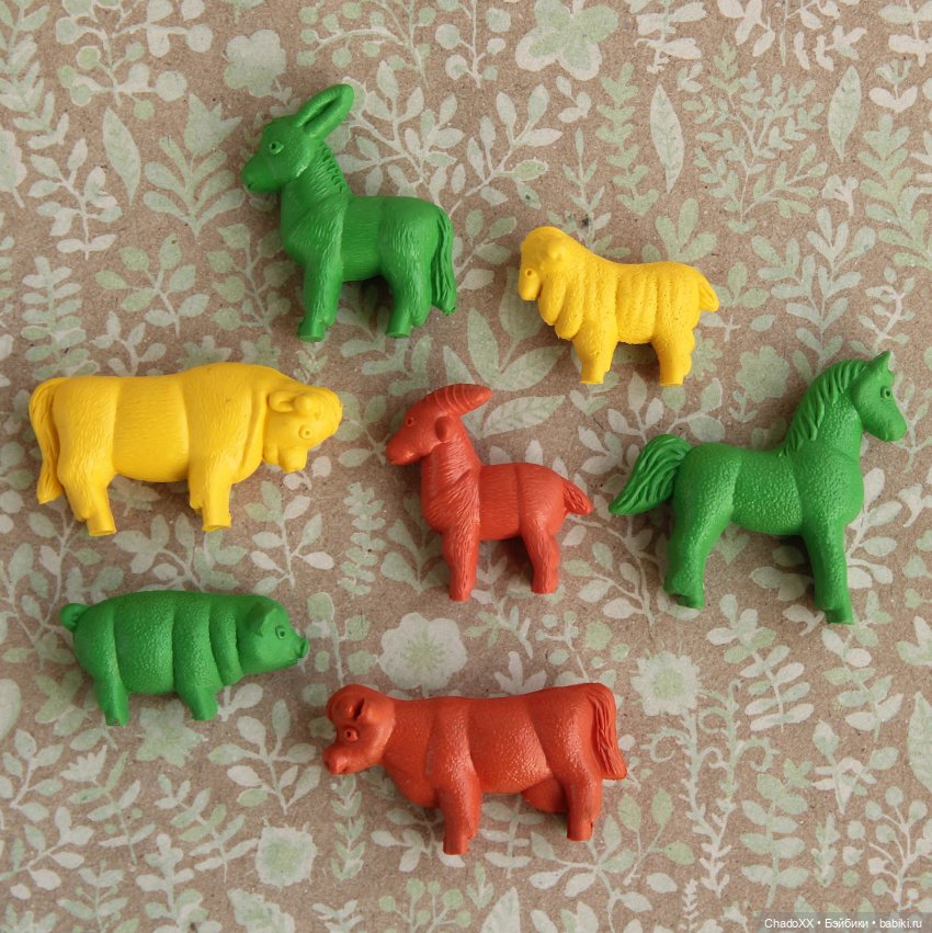 Друзья детства. Моя коллекция мини-зверушек СССР