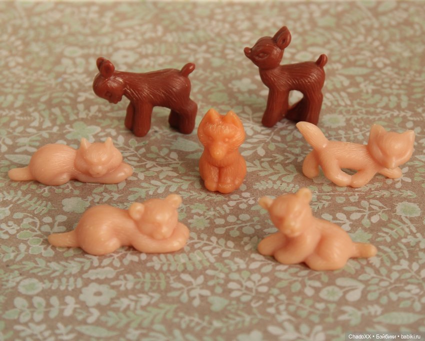 Друзья детства. Моя коллекция мини-зверушек СССР