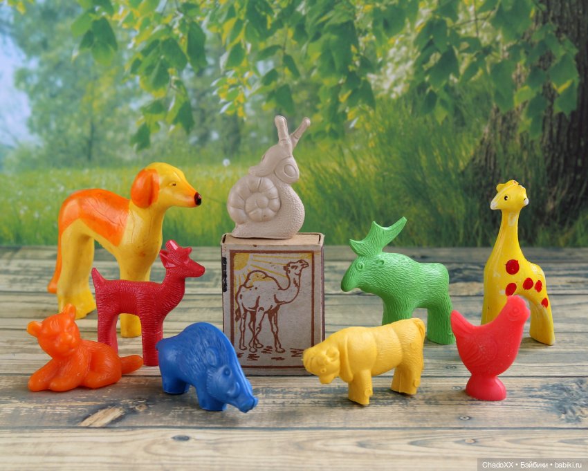 Друзья детства. Моя коллекция мини-зверушек СССР