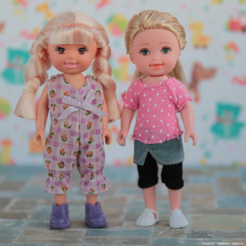 Новенькие в моей коллекции мини-кукол. Часть 1