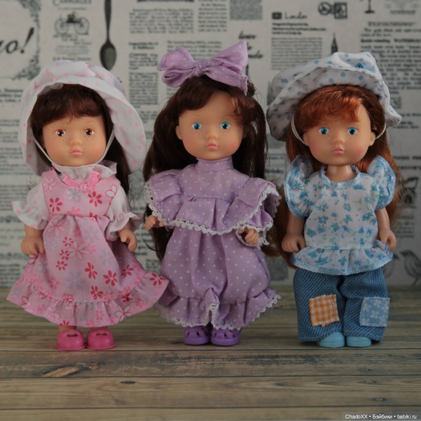 Новенькие в моей коллекции мини-кукол. Часть 1