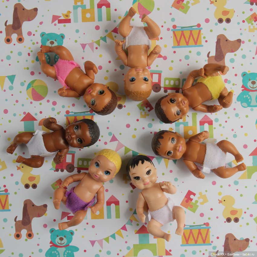 Новенькие в моей коллекции мини-кукол. Часть 2