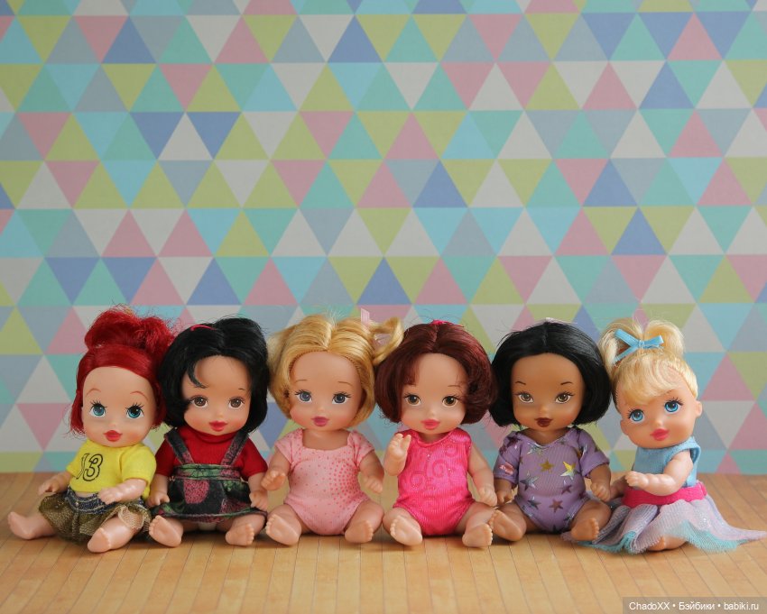 Новенькие в моей коллекции мини-кукол. Часть 2