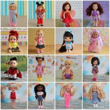 Новенькие в моей коллекции мини-кукол. Часть 2