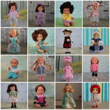 Новенькие в моей коллекции мини-кукол. Часть 1