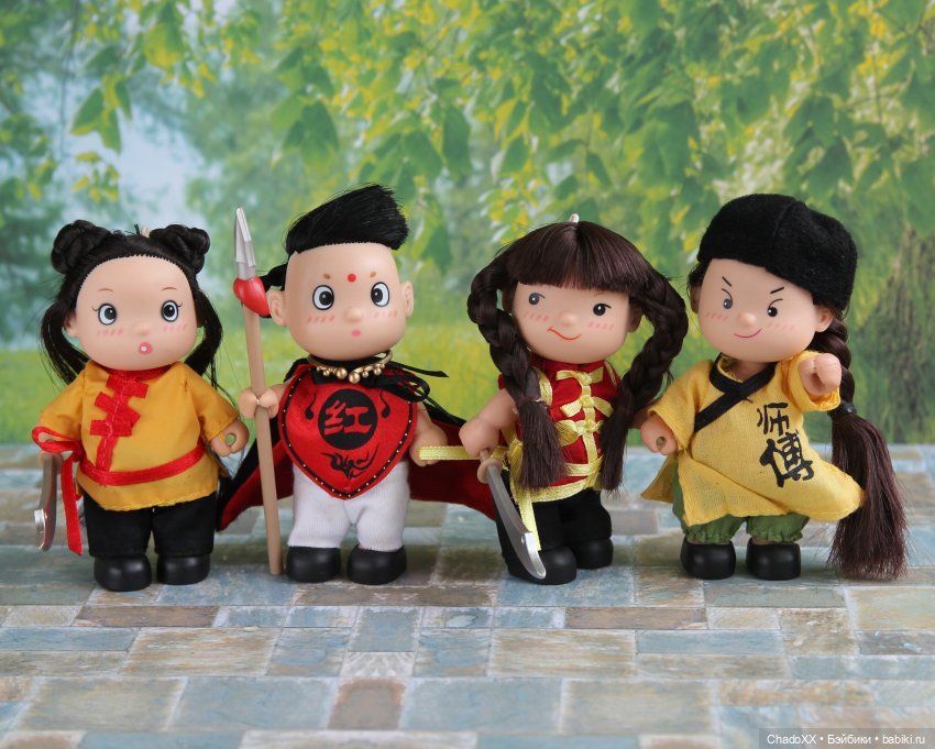 Новенькие в моей коллекции мини-кукол. Часть 2