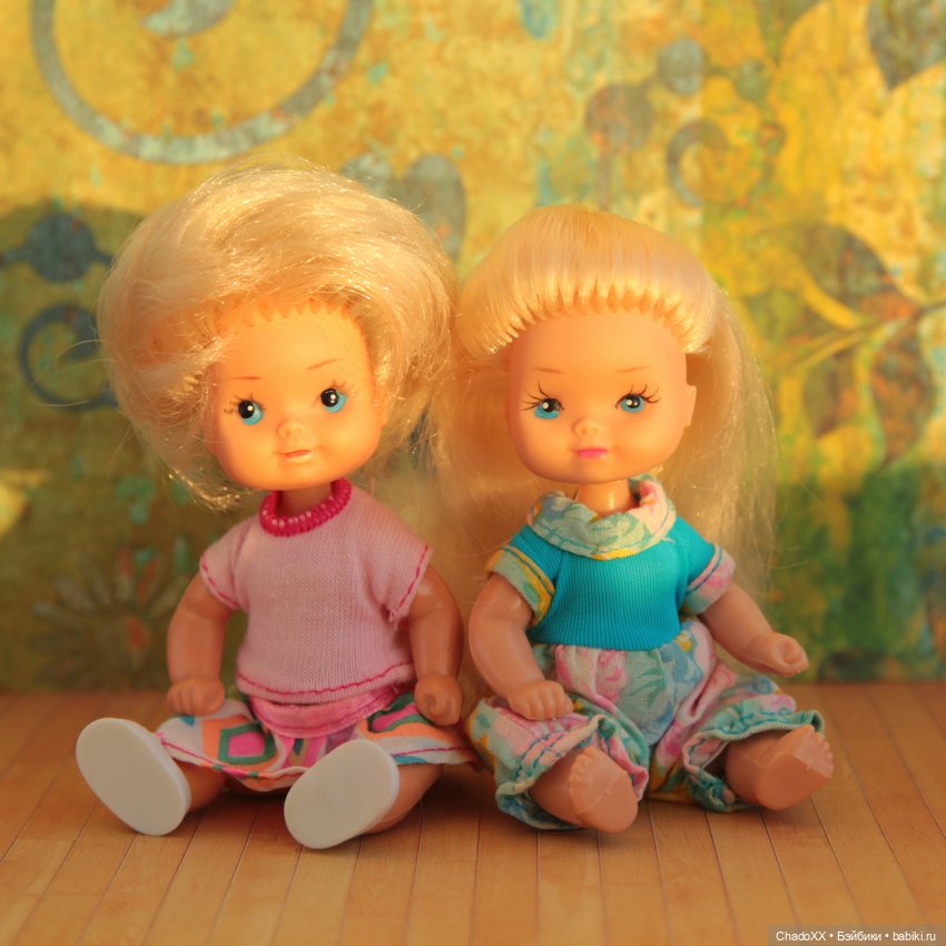 Снова новенькие в моей коллекции мини кукол. Часть 2