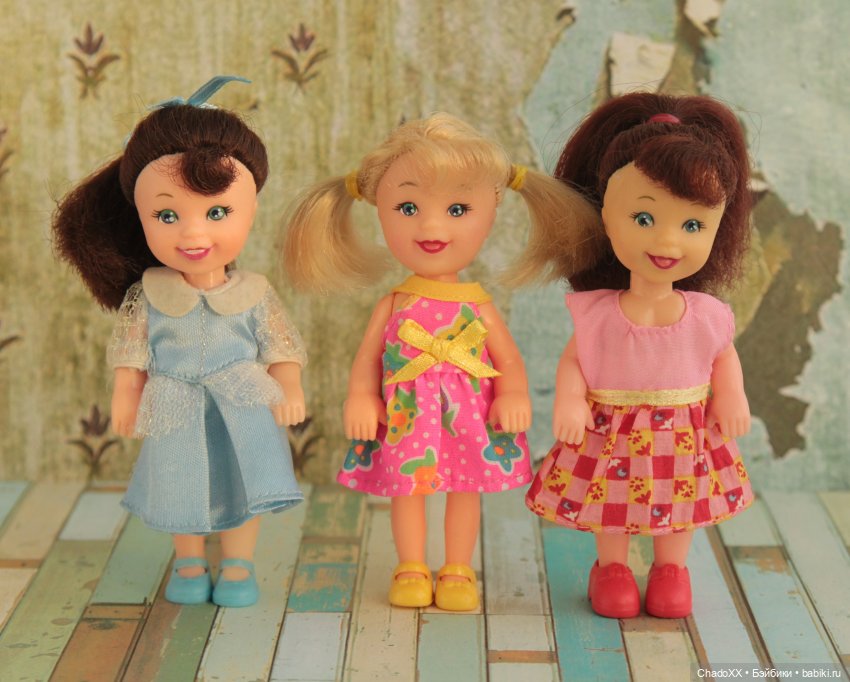 Снова новенькие в моей коллекции мини кукол. Часть 2