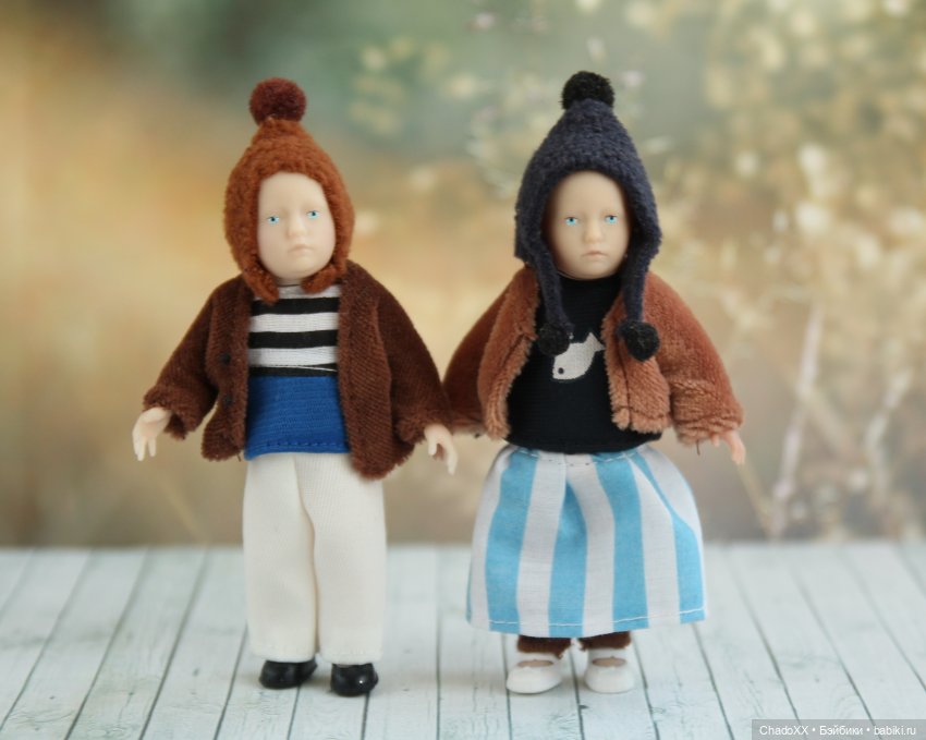 Снова новенькие в моей коллекции мини кукол. Часть 3