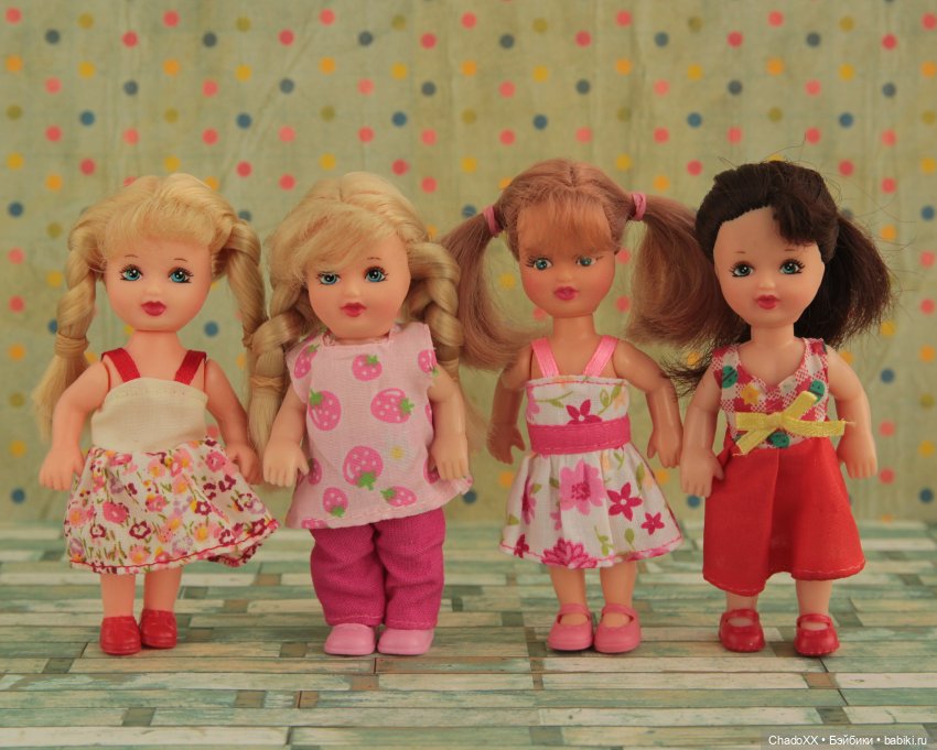 Снова новенькие в моей коллекции мини кукол. Часть 2 (фото 9)