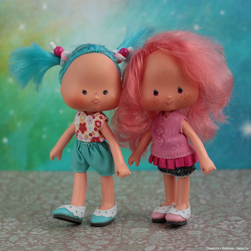 Снова новенькие в моей коллекции мини кукол. Часть 1
